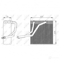 Испаритель кондиционера, радиатор печки NRF 8718042026422 1788143 36069 0LT 4FX - Изображение 6