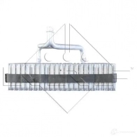 Испаритель кондиционера, радиатор печки NRF AL F2B 8718042026804 36109 1788170 - Изображение 5