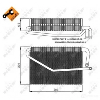 Испаритель кондиционера, радиатор печки NRF 8718042026927 1788180 B 8TTK 36122 - Изображение 6