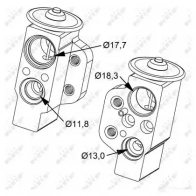 Расширительный клапан кондиционера NRF 8718042129000 1788267 38476 DQML 63 - Изображение 6