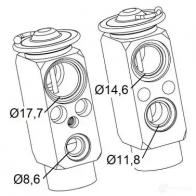Расширительный клапан кондиционера NRF 38399 1788244 YDRVX 3 8718042053909 - Изображение 5