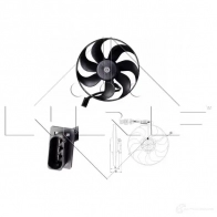 Вентилятор радиатора NRF Skoda Octavia (A3) 1 Универсал 1.8 RS T 180 л.с. 2002 – 2006 8718042029379 47064 3LN3 58