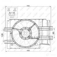 Вентилятор радиатора NRF 47472 VI QMA 1788646 8718042120502 - Изображение 2