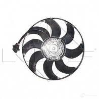 Вентилятор радиатора NRF 47375 T86HC9 T 8718042107855 Volkswagen Polo (6R1, 6C1) 5 Хэтчбек 1.6 TDI 90 л.с. 2009 – наст. время