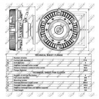 Вентилятор радиатора NRF 47546 KE E9NC 8718042126139 1788716 - Изображение 4