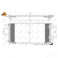 Вентилятор радиатора NRF 8718042120946 Z 8EWK2 1788691 47518 - Изображение 3