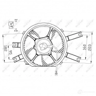 Вентилятор радиатора NRF 47554 8718042126917 1788724 Y02CT2 N - Изображение 3