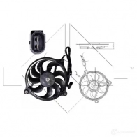Вентилятор радиатора NRF 47699 8718042139719 Volkswagen Passat (B5) 3 1997 – 2005 2T ZVLAX