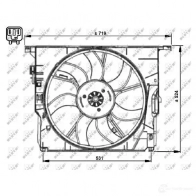 Вентилятор радиатора NRF 2GQ GE6 8718042175977 47727 1788876 - Изображение 3