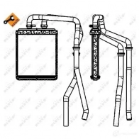 Радиатор печки, теплообменник NRF 54218 8718042074201 1791238 49SM7 2 - Изображение 5