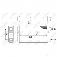 Радиатор печки, теплообменник NRF 1791327 54312 8718042165244 ANMKI 9 - Изображение 6