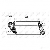 Интеркулер NRF 30442 8718042013156 1785514 H 4XFA92 - Изображение 6