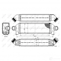 Интеркулер NRF 30887 ZQ 80CF4 1785693 8718042065797 - Изображение 3