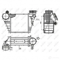 Интеркулер NRF 30838 1785658 8718042013507 OHN3 3 - Изображение 6