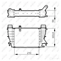 Интеркулер NRF 1785551 30507 VR M4WFN 8718042145369 - Изображение 6