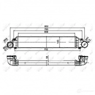 Интеркулер NRF H GY6LY1 1785280 30161A 8718042150271 - Изображение 6
