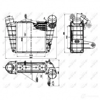 Интеркулер NRF 1785661 8718042013538 30842 BHKZN R - Изображение 6
