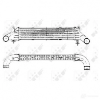 Интеркулер NRF Mercedes SLK (R170) 1 Кабриолет 2.0 200 Kompressor (1745) 192 л.с. 1996 – 2000 8718042013132 36 ED4N 30440