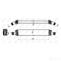 Интеркулер NRF 1785305 30189 H5W 9AG 8718042080226 - Изображение 6
