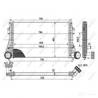 Интеркулер NRF 1785394 Z6 L5FZ8 8718042117250 30290 - Изображение 5
