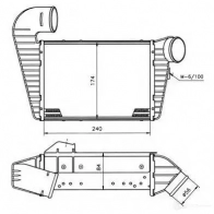 Интеркулер NRF JA5Z 9 30017 1423373269 8718042011961