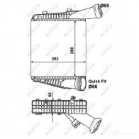 Интеркулер NRF 8718042092427 YBI 7DYV 1785295 30178 - Изображение 6