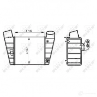 Интеркулер NRF 1424451256 7RW3 6 30950 8718042303981 - Изображение 4