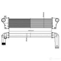 Интеркулер NRF 309054 1437658301 EGR RMV - Изображение 6