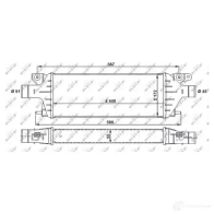 Интеркулер NRF 1785736 8718042183040 UY K81 30927 - Изображение 2