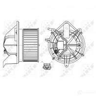 Моторчик вентилятора печки NRF 8718042188670 6HVKW UU 34157 1219569995 - Изображение 6