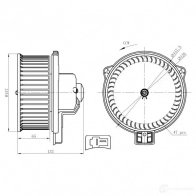 Моторчик вентилятора печки NRF 3YQ R4 1437655497 34291