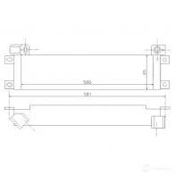 Масляный радиатор двигателя NRF 8718042148841 1785861 KQ M572 31209 - Изображение 2