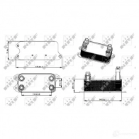 Масляный радиатор АКПП NRF 1785925 8718042183354 31275 A U1GV - Изображение 7