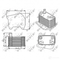 Масляный радиатор двигателя NRF 1785926 31276 2JO4I 3 8718042183361 - Изображение 2