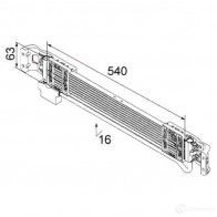 Масляный радиатор АКПП NRF 8718042174048 EVKD 7J 31232 1785882 - Изображение 5