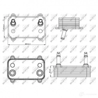 Масляный радиатор АКПП NRF 31796 Z39 P8NY 8718042306333 1424427117 - Изображение 4
