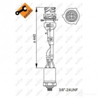 Датчик давления кондиционера NRF 8718042129017 858 N8NO 38950 1788315 - Изображение 6