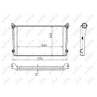 Интеркулер NRF R WDJC 1440488119 30176X
