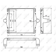 Интеркулер NRF 30814X 1440488132 Y4C BL