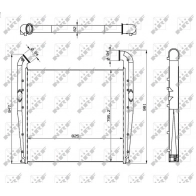 Интеркулер NRF 1440488136 PHL 1BPA 309018X