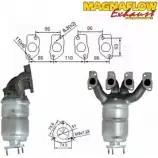 Катализатор MAGNAFLOW 2AC 7NN L5CHY1R 75809 2722758
