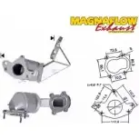 Катализатор MAGNAFLOW 3AHROH Opel Movano (A) 1 Фургон 1.9 DTI (FD) 82 л.с. 2001 – 2025 75820D PSR 76H