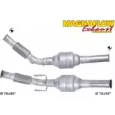 Катализатор MAGNAFLOW QW5J6 76008D Peugeot 406 1 (8E, 8F) Универсал 2.0 HDI 110 109 л.с. 1999 – 2004 C7 T2M0