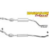 Катализатор MAGNAFLOW 76024 Peugeot 206 1 (2D) Кабриолет 2.0 S16 136 л.с. 2000 – 2025 AEHTZ5 UHH Y4M8