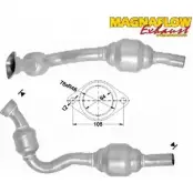Катализатор MAGNAFLOW QX C8E 2722832 76050D VF198U