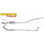 Катализатор MAGNAFLOW 76053D O97D P Citroen Berlingo 1 (M49, MF) Минивэн 2.0 HDi 4x4 (MFRHY) 90 л.с. 2002 – 2005 CD74G1