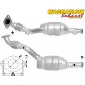 Катализатор MAGNAFLOW Renault Kangoo (KC) 1 Минивэн 1.2 (KC0A. KC0K. KC0F. KC01) 58 л.с. 1997 – 2025 U8GVOZN G 4D9LL 76302