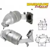 Катализатор MAGNAFLOW Renault Master 76308D C3DDEUJ TUEA DL