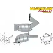 Катализатор MAGNAFLOW Renault Trafic (JL, X83) 2 Автобус 1.9 dCI 80 (JL0B) 82 л.с. 2001 – 2024 J7SC4AD 76322D ZKVE5 C