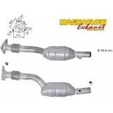 Катализатор MAGNAFLOW 76352 Renault Megane (KM) 2 Универсал 1.6 16V 112 л.с. 2006 – 2009 YE0 XW W1O5DD